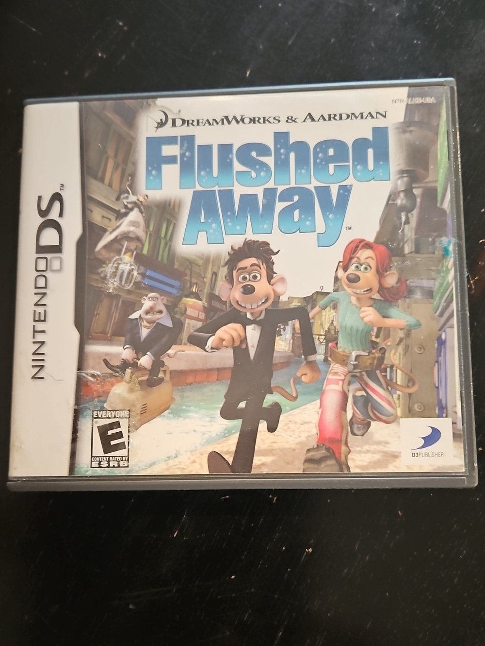 Nintendo DS Flushed Away Video Game By DreamWorks & Aardman